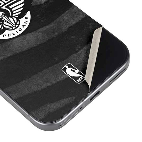 NBA New Orleans Pelicans Black Animal Print Google Pixel 9 Skin